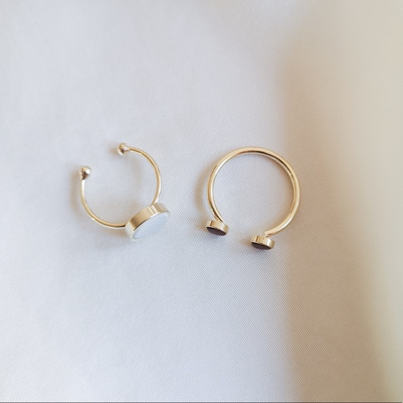 MOVING SALE minimal duo ring - Picture 3 of 4